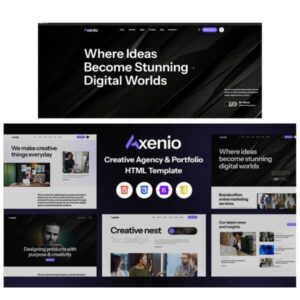 Creative Agency & Portfolio HTML Template