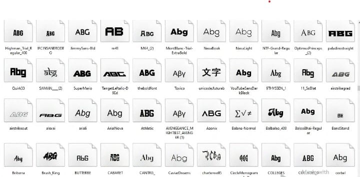 Web Fonts & Typography Bundle