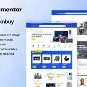 ClicknBuy – Elementor eCommerce Template Kit
